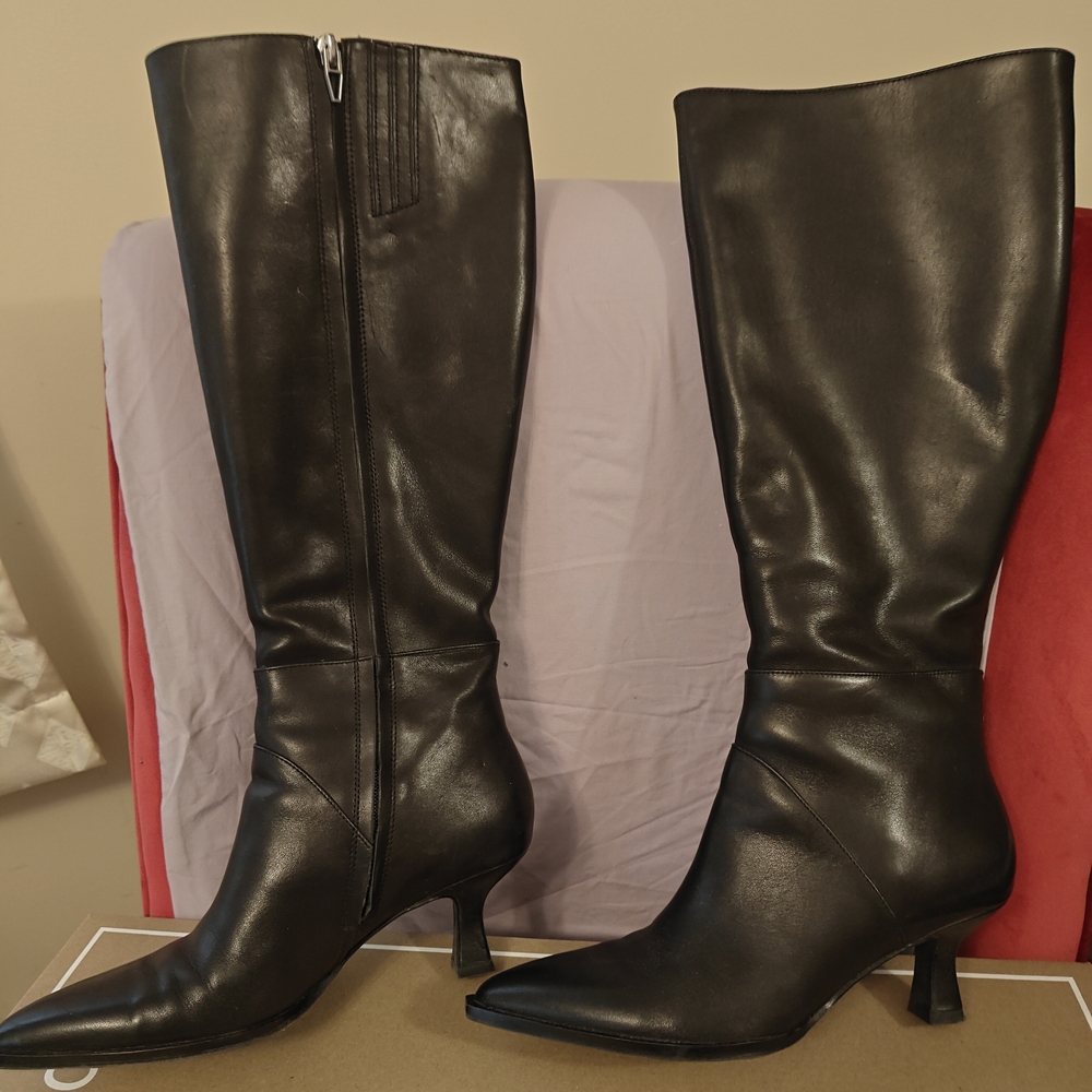 Dolce Vita Black Heeled Boots